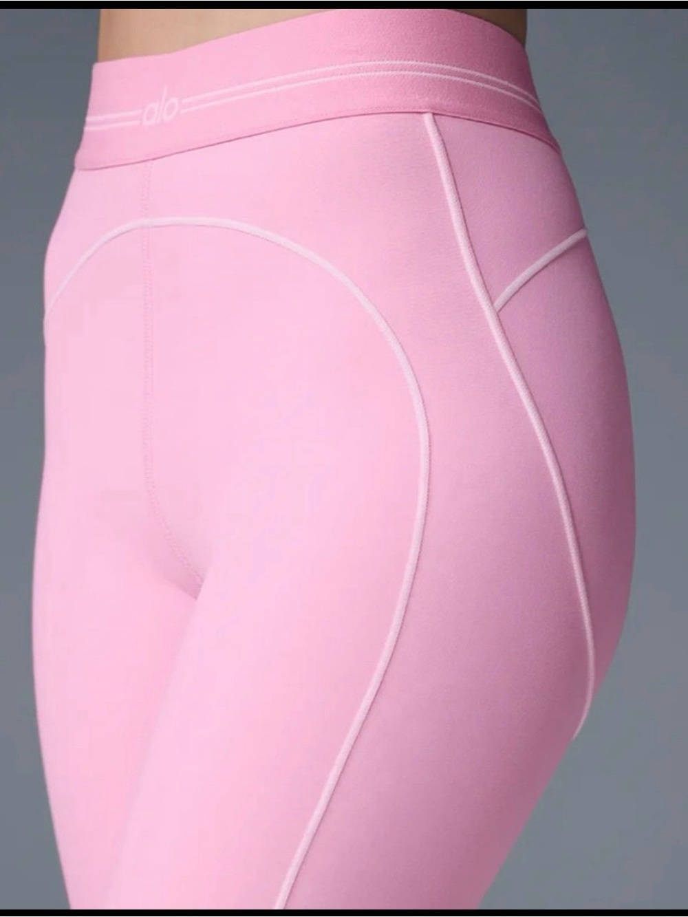 ALO Yoga Sweet Pink Heart Throb Leggings